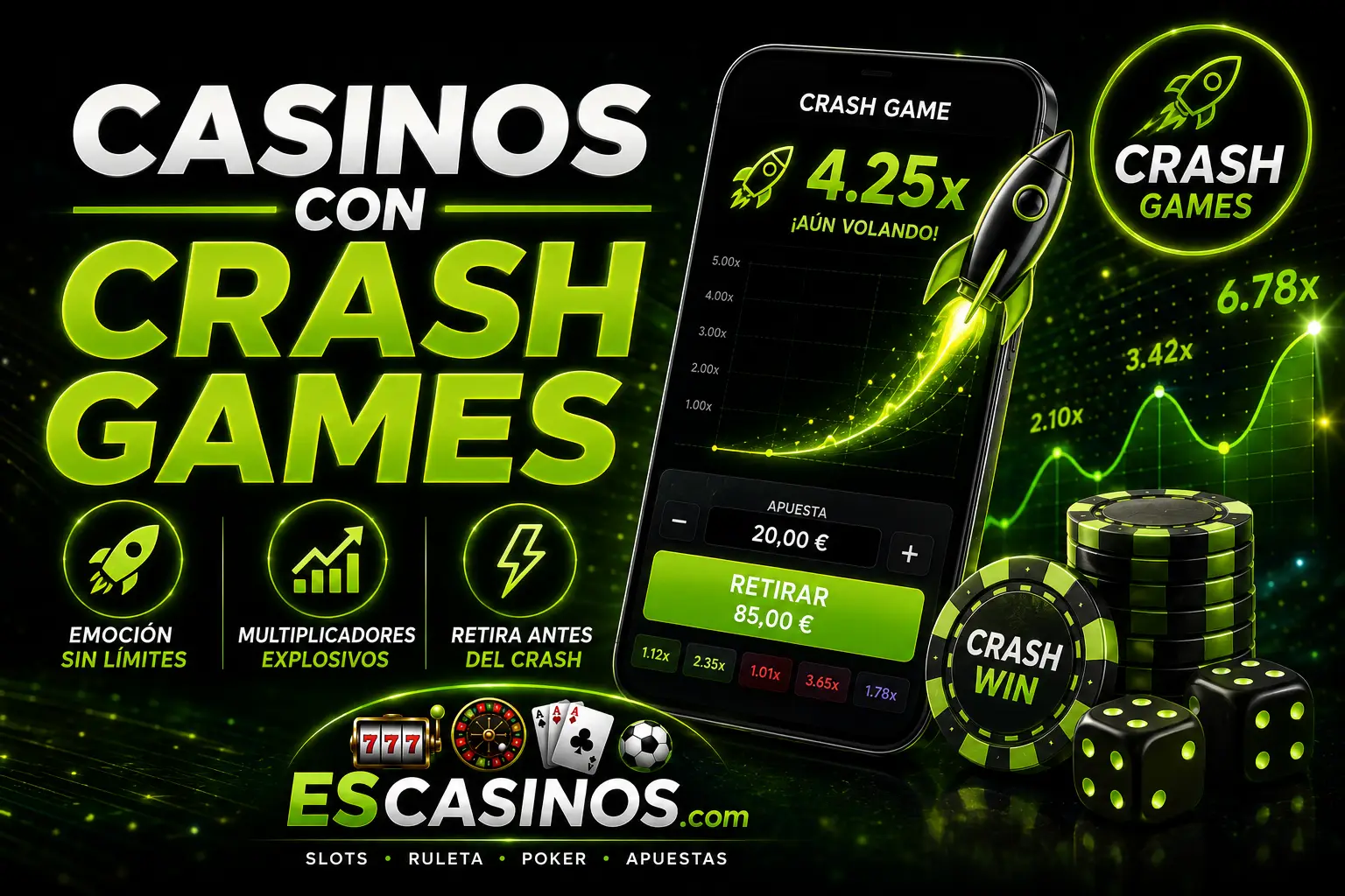 Casinos con Crash Games